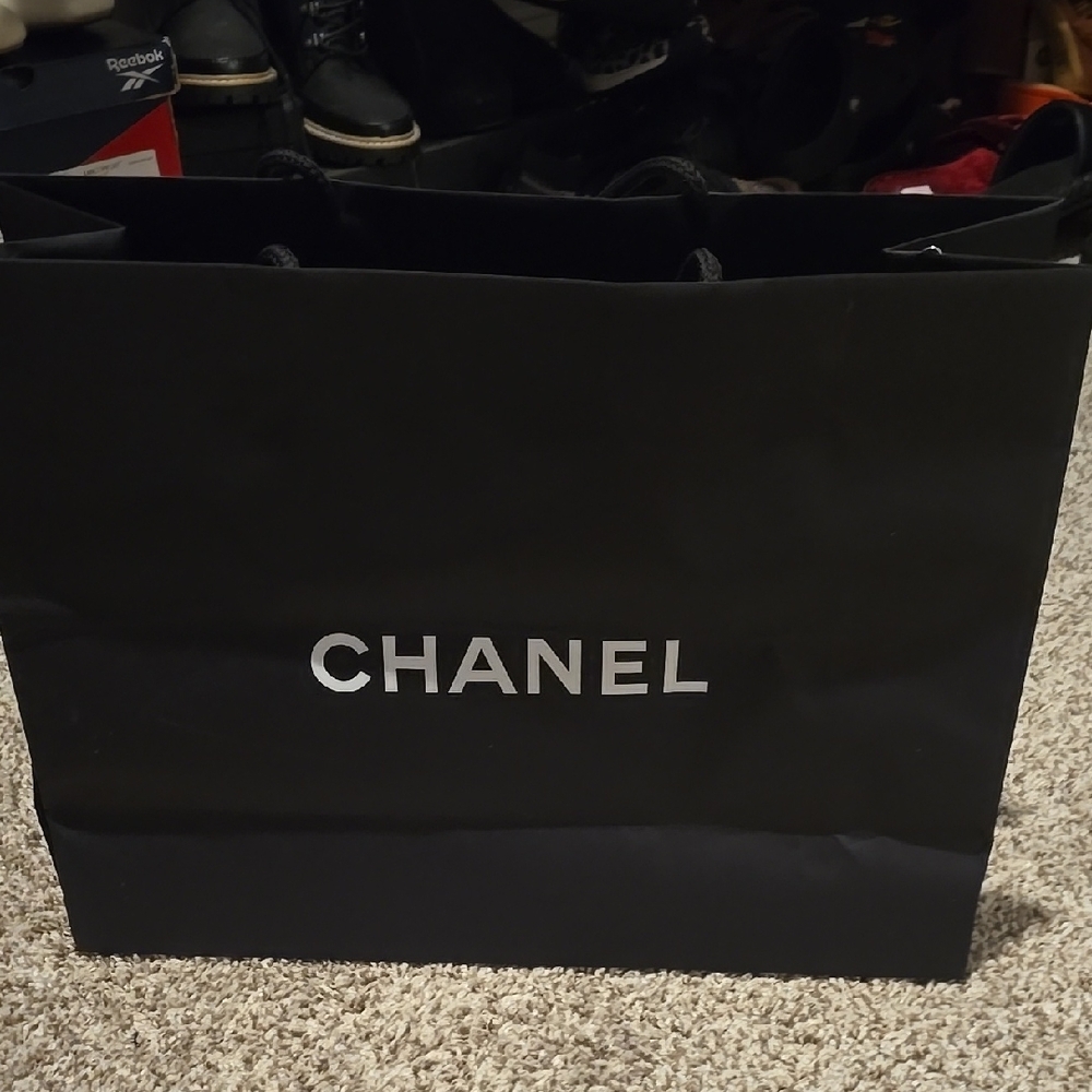 Chanel Black Shopping Bag